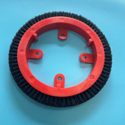 Купить Сеточный полировальный круг Stenter Krantz K10 разделяет красную пластиковую стойкость ткани щетки волос нейлона черноты тела online manufacture