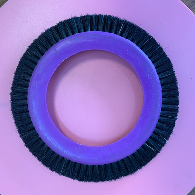 Купить Finsihing Machine Spares Stenter Brush Bruckner Small Type Purple Body Black Bristle Material Производство в сети