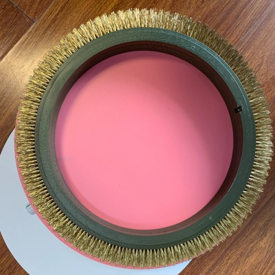 Купить Finishing Machine Parts Ehwha Stenter Brush Green Plastic Body Copper Material Hair Good quality Производство в сети